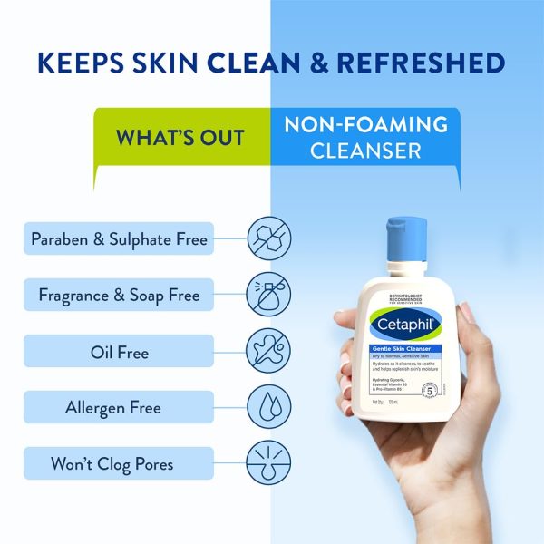 Cetaphil Gentle Skin Cleanser 125ml. - Image 4