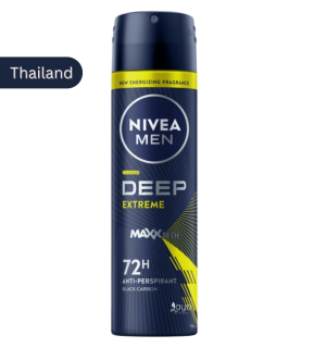 NIVEA MEN Spray Deep Extreme 150 Ml.
