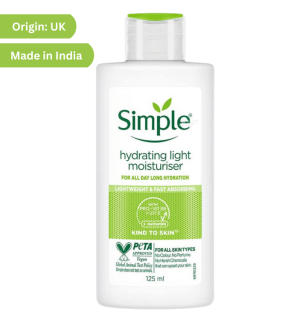 Simple Hydrating Light Moisturizer 125ml