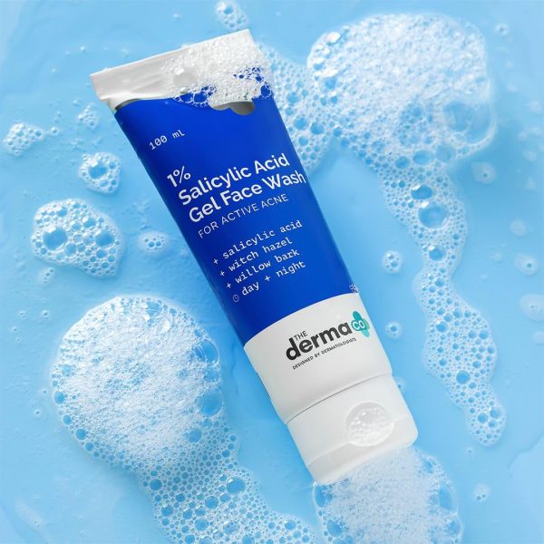 The Derma 1% Salicylic Acid Face Wash 100ml - Image 3
