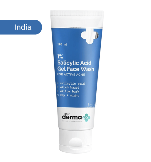 The Derma 1% Salicylic Acid Face Wash 100ml