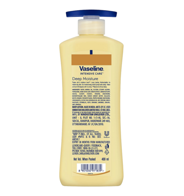 Vaseline® Deep Moisture Body Lotion 400ml - Image 2