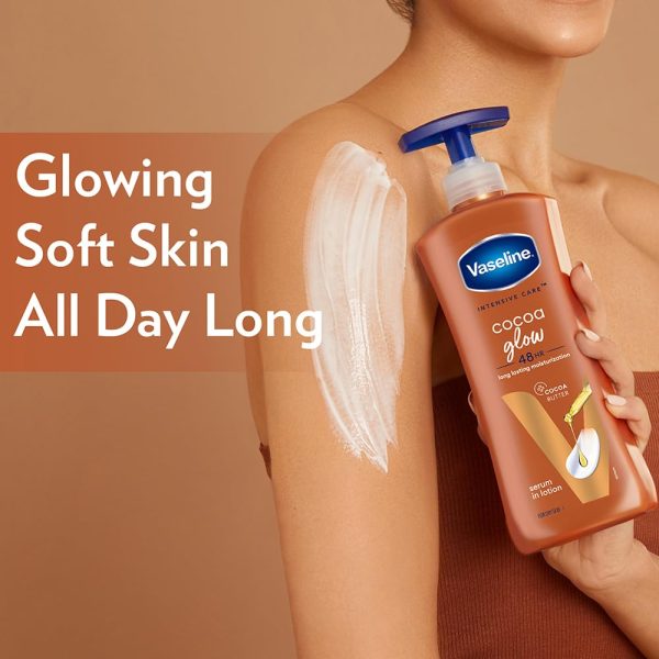 Vaseline® Cocoa Glow Body Lotion 400ml - Image 3