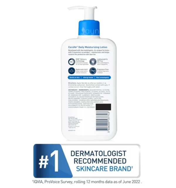 Cerave Daily Moisturizing Lotion - 355 ml - Image 2