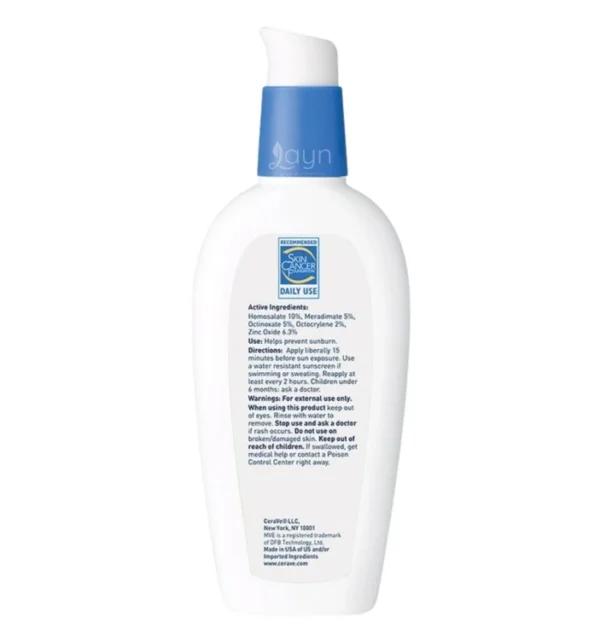 CeraVe AM Facial Moisturizing Lotion SPF30 89ml - Image 2