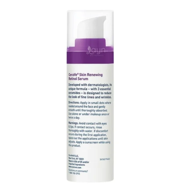 CeraVe Skin Renewing Retinol Serum 30ml - Image 3