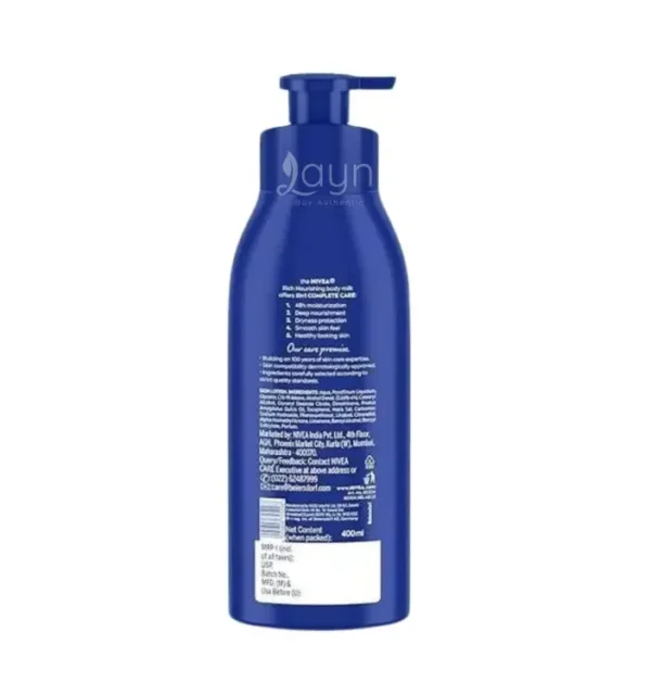 NIVEA 5 in 1 Complete Care Body Milk 400ml - Image 2