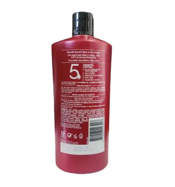 TRESemmé Keratin Smooth Shampoo 700ml - Image 2