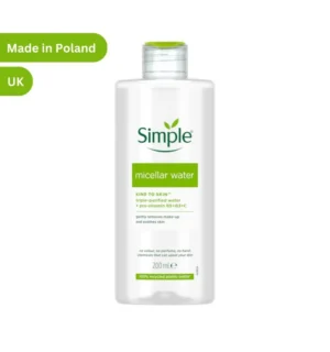 Simple Micellar Water 200ml – Kind to Skin | Removes Makeup & Cleanses | Best Micellar Water in Bangladesh