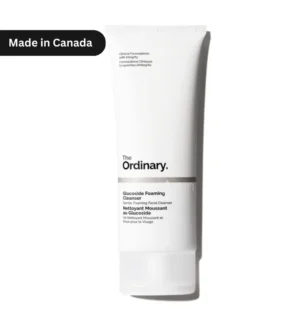 The Ordinary Glucoside Foaming Cleanser 150ml bottle, sulfate-free gentle face wash for sensitive and oily skin in Bangladesh’s humid climate.