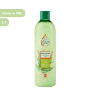 XHC Botanical Aloe Vera Shampoo bottle, a moisturizing shampoo for soft, shiny, and healthy hair.
