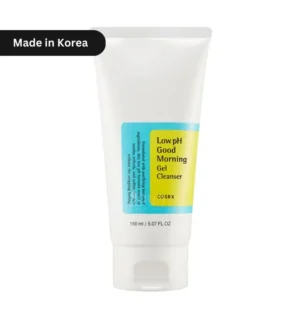 "COSRX Low pH Good Morning Gel Cleanser 150ml – Korean face wash for acne-prone skin. Gentle, foaming & pH-balanced. Perfect for Bangladesh’s humid climate."