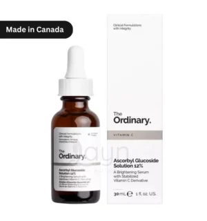 The Ordinary Ascorbyl Glucoside Solution 12% 30ml – Brightening Vitamin C Serum Made in Canada – Available in Bangladesh