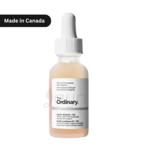 The Ordinary Lactic Acid 10% + HA 30ml – Exfoliating Serum with Hyaluronic Acid – Made in Canada