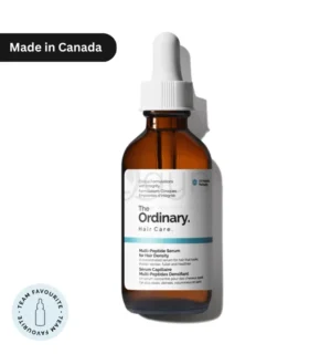 The Ordinary Hair Serum 60ML dropper bottle – Peptide-powered formula to improve hair thickness and scalp health. Vegan, cruelty-free. The Ordinary Hair Serum Price in bangladesh, Ordinary Hair Serum Price in bangladesh