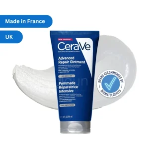 CeraVe Advanced Repair Ointment 88ml – Made in France – Repair Cream for Dry & Cracked Skin