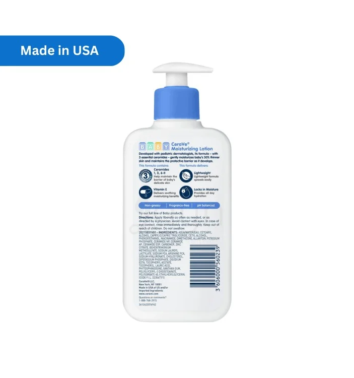 CeraVe Baby Moisturizing Lotion 237ml - Image 2
