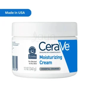 CeraVe Moisturizing Cream 340g made in USA – hydrating cream for dry skin available at Layn Bangladesh