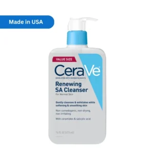 CeraVe Renewing SA Cleanser 473ml Made in USA- available at Layn