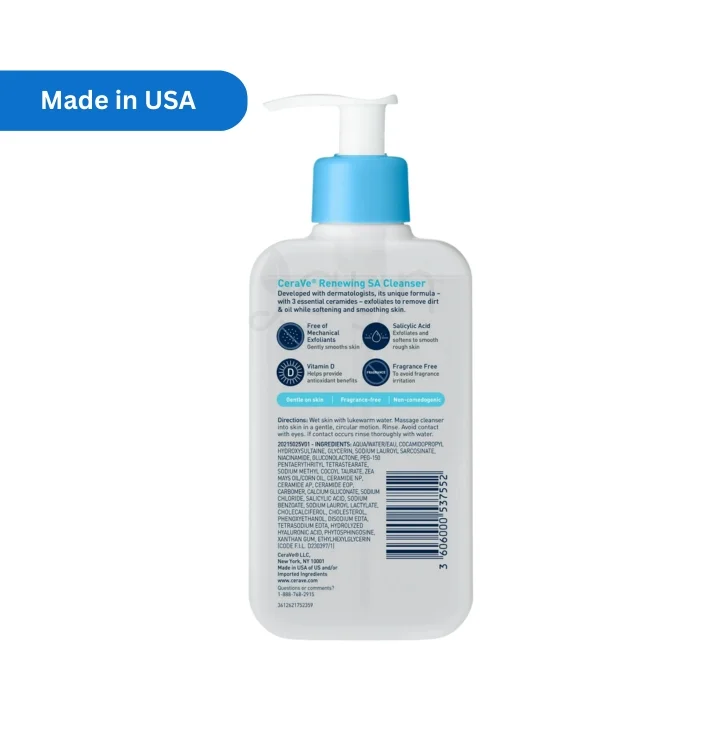 Cerave Renewing SA Cleanser 237ml - Image 2