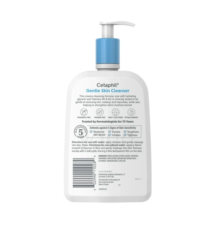 Cetaphil Gentle Skin Cleanser 591ml - Image 2